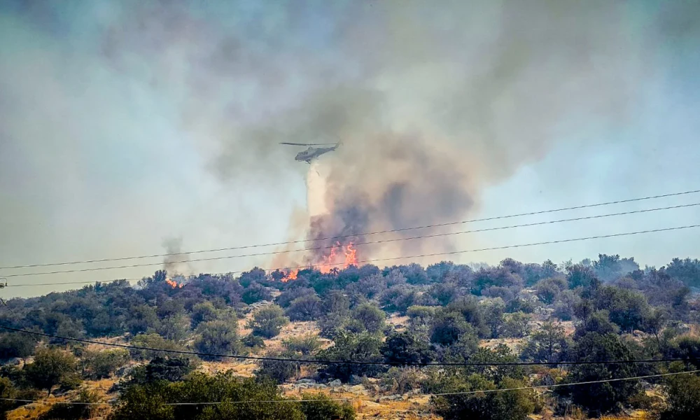 Δράμα: Φωτιά ξέσπασε στο Νευροκόπι